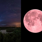 The Lyrid meteor shower will align with April's 'pink moon.' Here's how to watch it.