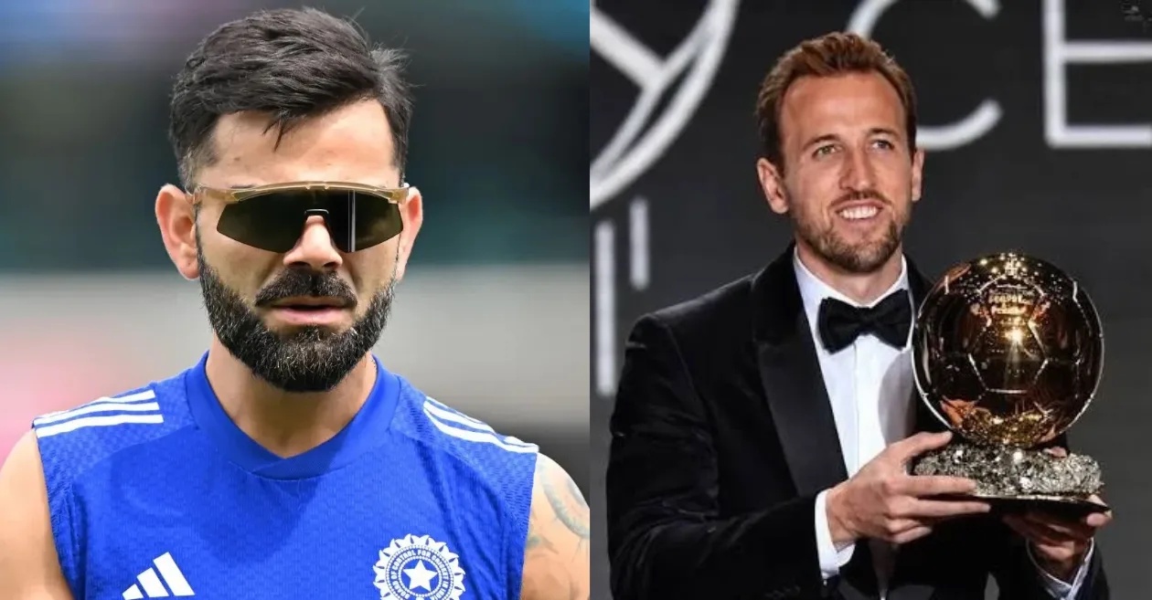 Virat Kohli pens heartfelt message for football star Harry Kane after Ballon d’Or 2026 triumph