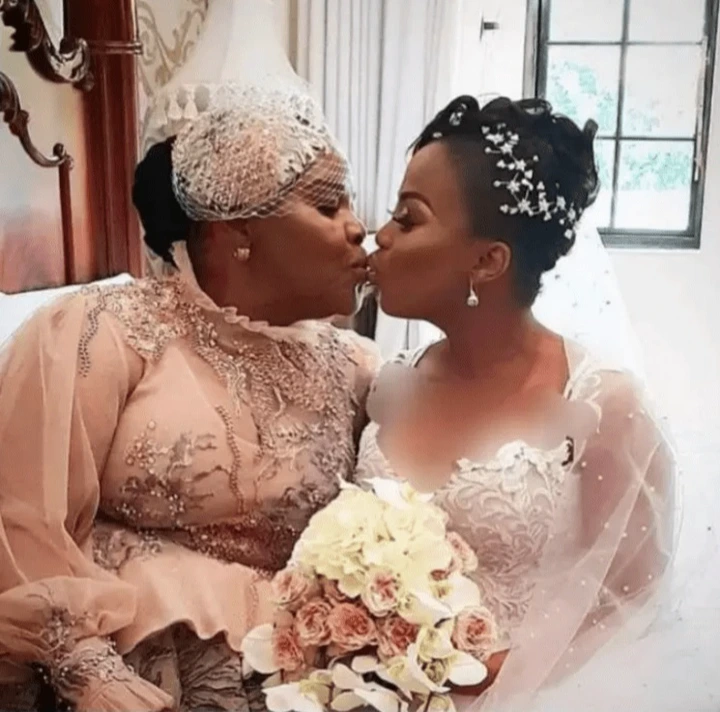 26 years old lady explains why she married her own mother