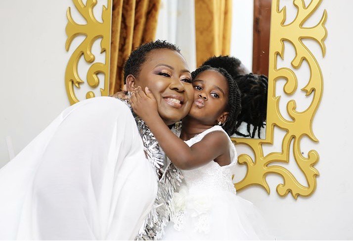 Beautiful pictures of Gifty Anti and her daughter goes viral serving mum and daughter goals 4