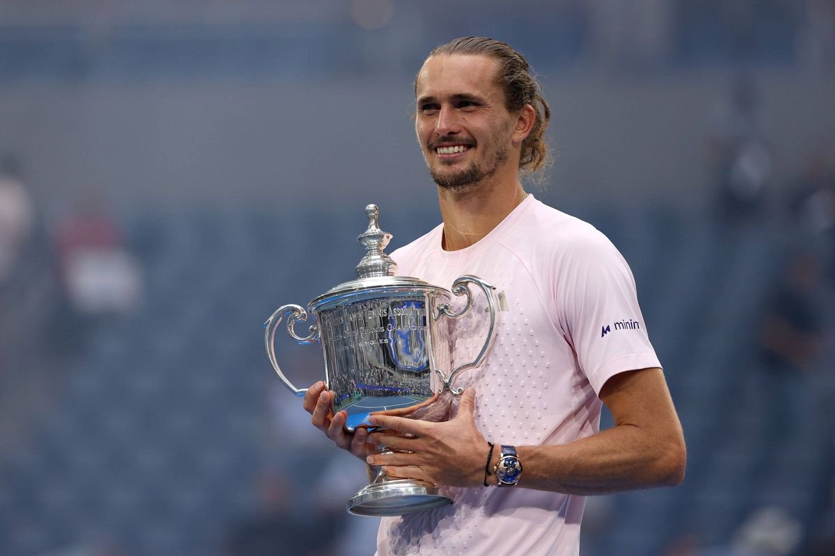 Zverev won his first two Grand Slam titles this year
