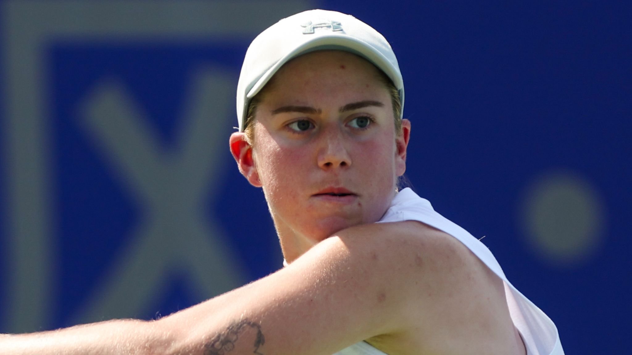 Sonay Kartal is playing in only her third tournament since a six-month injury absence