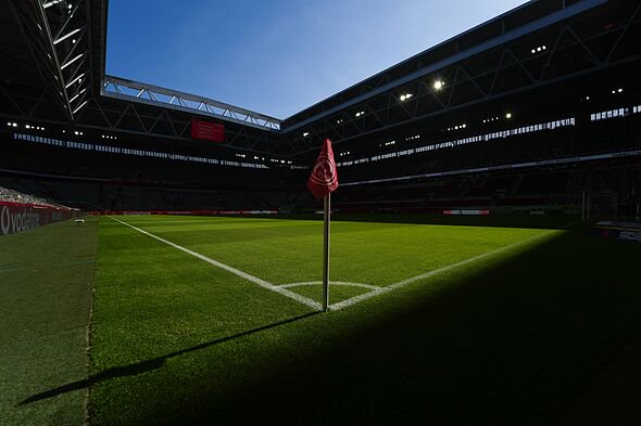A general view of Dusseldorf Arena